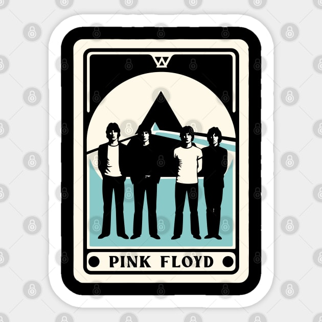 Pink Floyd //\\ Vintage Fan Art Sticker by Trendsdk